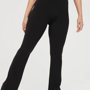 Aerie OFFLINE Real Me High Waisted Crossover Flare Leggings